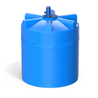 Анонс Емкость V 5000 литров с турбинной мешалкой 