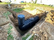 Подземная модульная емкость DL 9000 литров - В котловане