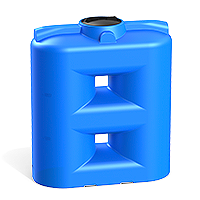 анонс Бак пластиковый S 1500 литров синий 