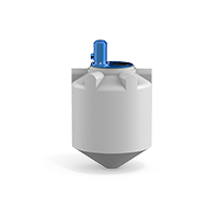 Анонс Емкость K 200 литров с турбинной мешалкой Микс DSL без обрешетки