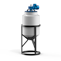 Анонс Емкость K 100 литров с мешалкой (0,25 кВт) для вязких жидкостей 