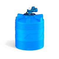 Анонс Емкость V 500 литров с мешалкой для вязких жидкостей 