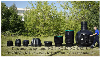 пластиковые колодцы Polimer-Group