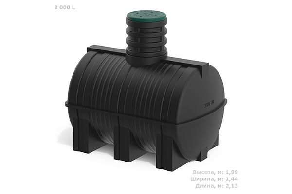 Подземный бак для хранения топлива