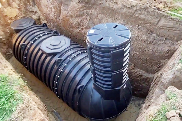 Сборные резервуары подземные