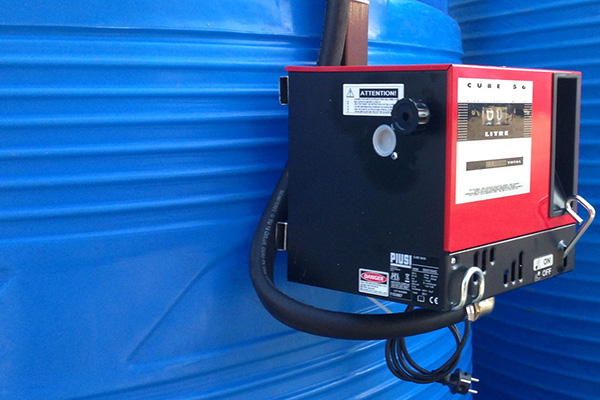 Мини АЗС для дизтоплива с заправочным