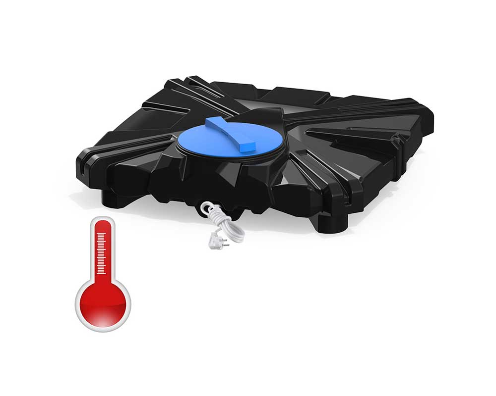 Компактный бак для душа на 110 литров