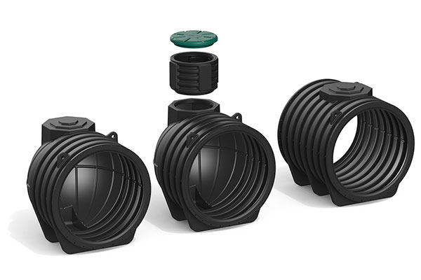 Подземный сборный модульный резервуар