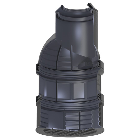 Колодец КС-7 H2400 мм с крышкой D 560 мм - фото 10