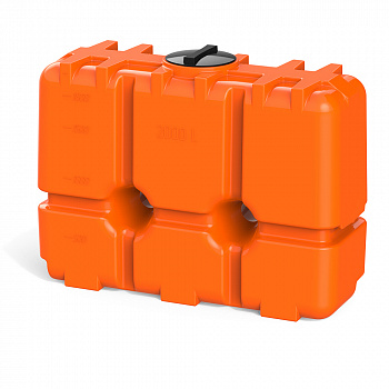 Анонс Бак R 2000 литров цвет оранжевый 