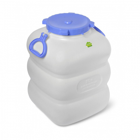 Бидон (фляга) 50 литров цвет белый фото 1