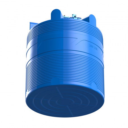 Емкость V 2000 литров с лопастной мешалкой фото 6
