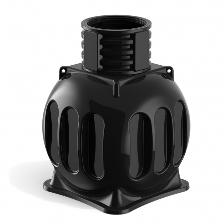 Колодец КС-5 с горловиной D780 мм и крышкой D780 без крышки