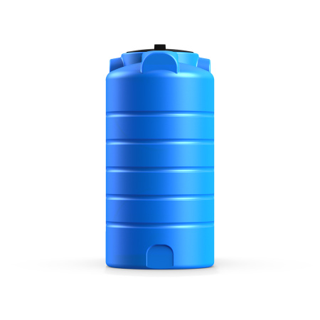 Бак SN 500 литров цвет синий вид сбоку