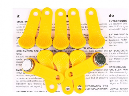 Ключи 10 шт/комплект пользователя для Cube MC и Self Service 2.0