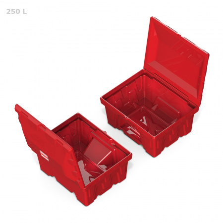 Ящик для песка 250 л с дозатором вид сверху 2 шт фото 2