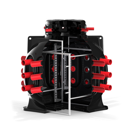 Колодец КС-5М с каркасом, дополнительной горловиной H200 с крышкой D780 мм фото 02