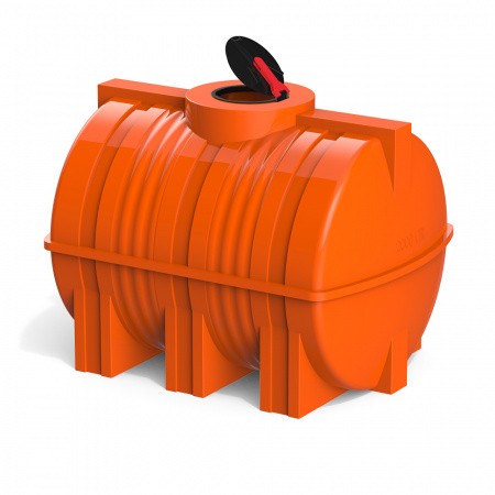 Емкость G 2000 литров КАС с откидной крышкой - фото 1