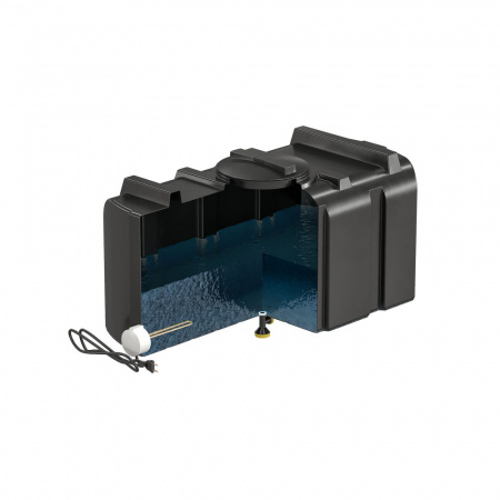 Бак для душа серии «R» 200 литров с подогревом с разрезом