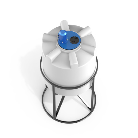 Емкость K 500 литров с турбинной мешалкой Микс DSL фото сверху