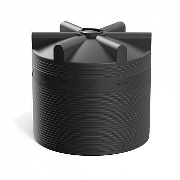 Емкость V 8000 литров цвет черный