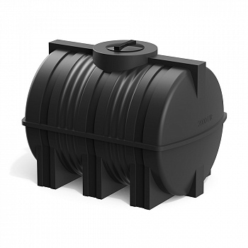 Анонс - Горизонтальная емкость G-2000 цвет черный