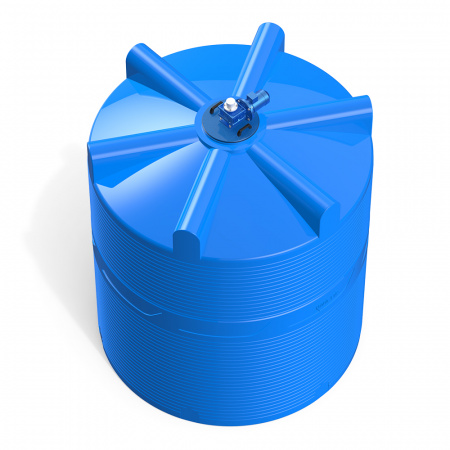 Емкость V 10000 литров с лопастной мешалкой