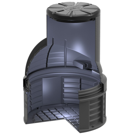 Колодец КС-7 H1675 мм с крышкой D 780 мм - фото 16