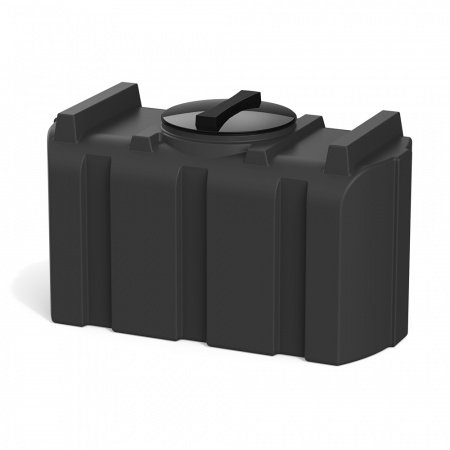 Бак для воды горизонтальный R 200 литров черный