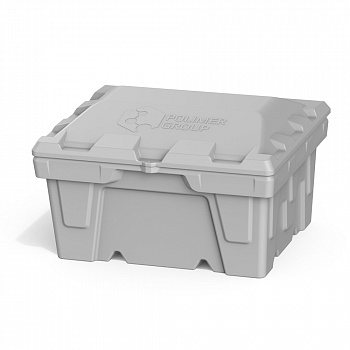 Анонс Серый ящик 250 литров сплошной