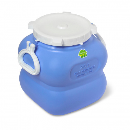 Бидон (фляга) 20 литров цвет сиреневый фото 2