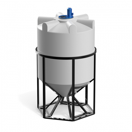 Емкость K 2000 литров с пропеллерной мешалкой фото 4