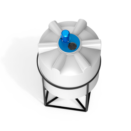 Емкость K 1000 литров с турбинной мешалкой Микс DSL фото вид сверху