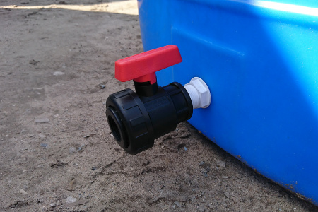 Кран шаровый ВВ для емкостей