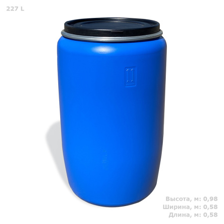 227 л синий цвет фото с габаритами 