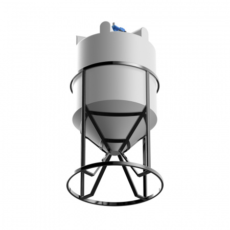 Емкость K 500 литров с лопастной мешалкой фото 6