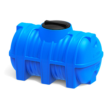 Горизонтальная емкость G-300 (синий)