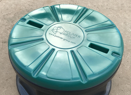 Крышка колодца КН-780 зеленая