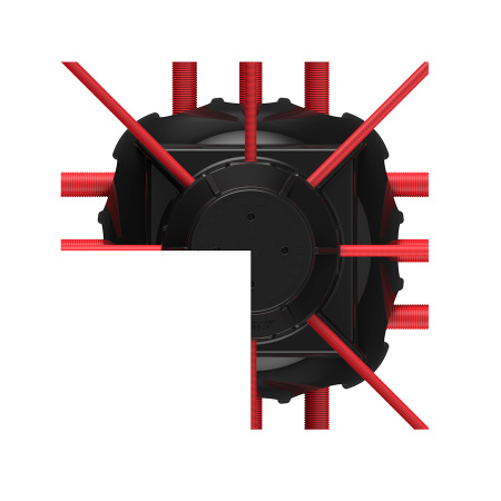 Колодец КС-5М с дополнительной горловиной H200, с крышкой D560 мм фото 3