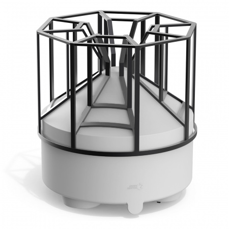 КV 3000 литров с обрешеткой фото 4 вид снизу