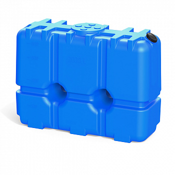 Анонс Бак RT 2000 литров цвет синий 