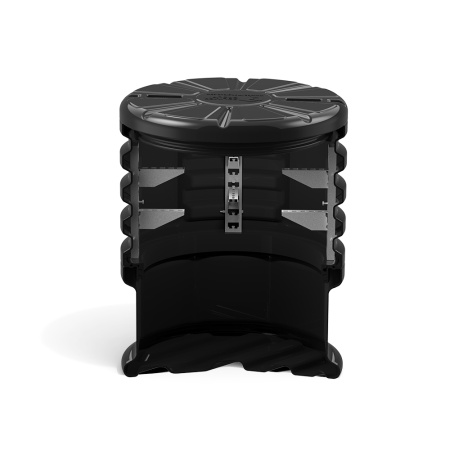 Пластиковый колодец КН 780/1000 с крышкой D 780 мм, с подготовкой к установке кабельных стоек