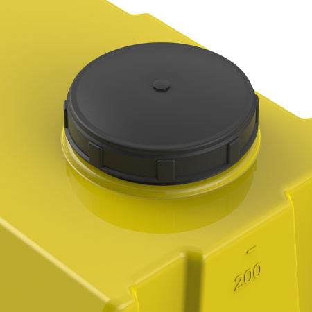 Крышка для агробаков 210 литров с дыхательным клапаном на агробаке