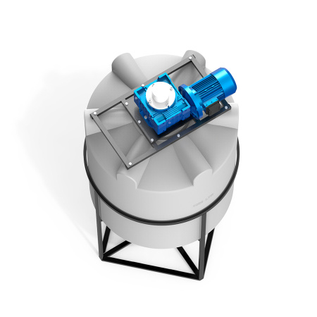 Емкость K 1000 литров с мешалкой для вязких жидкостей фото 2