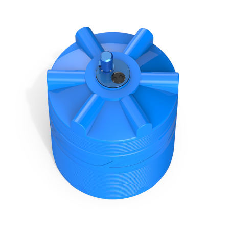 Емкость V 2000 литров с турбинной мешалкой фото 3