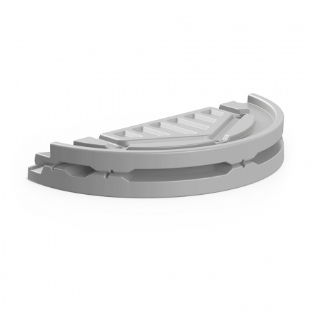 Серая крышка колодца «Роса» - фото 4