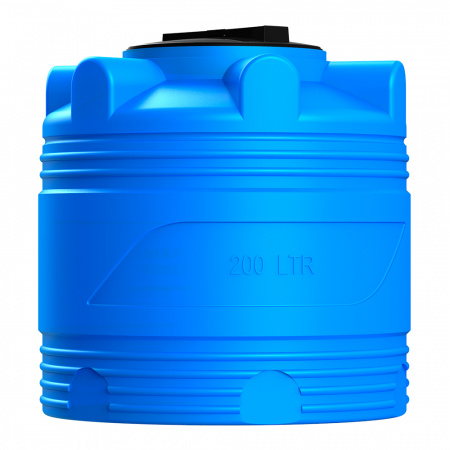 Емкость V 200 литров вид сбоку