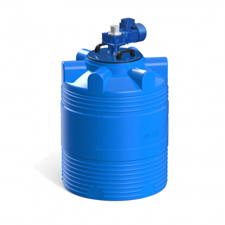 Емкость V 300 литров с лопастной мешалкой - фото 6