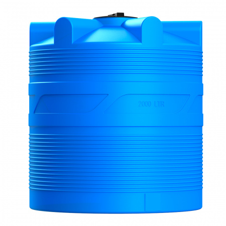 Емкость V 2000 литров вид сбоку