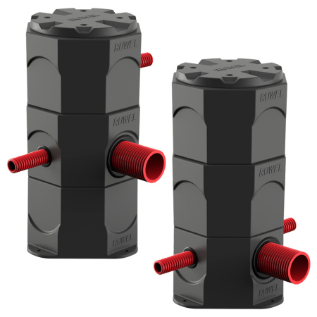 Колодец КС Микро H790 с трубами